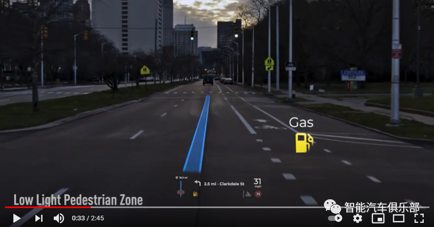 CES 2021 | Panasonic Motors releases detailed explanation of AR HUD function, with 3D display | AI navigation | small size | 4K resolution