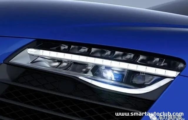 奥迪的车灯黑科技：凭借激光大灯、OLED尾灯、DMD技术，奥迪掀起照明技术革命！