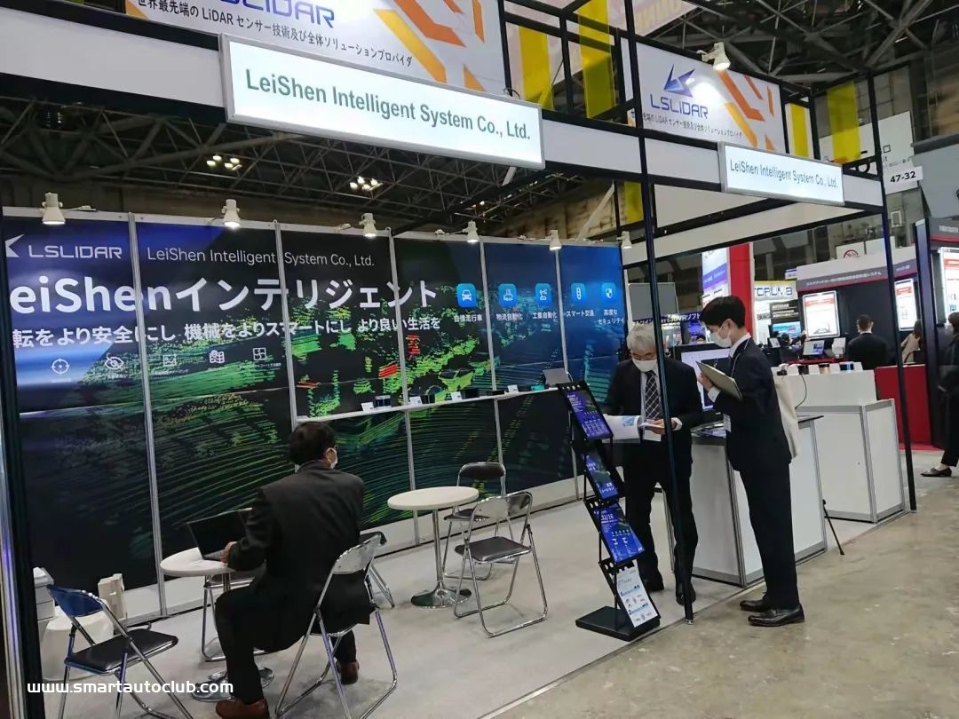 镭神智能携最新激光雷达正式亮相2022日本东京汽车技术展览会