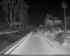 自动驾驶“加速”，车载红外热像仪在多传感器融合中的应用