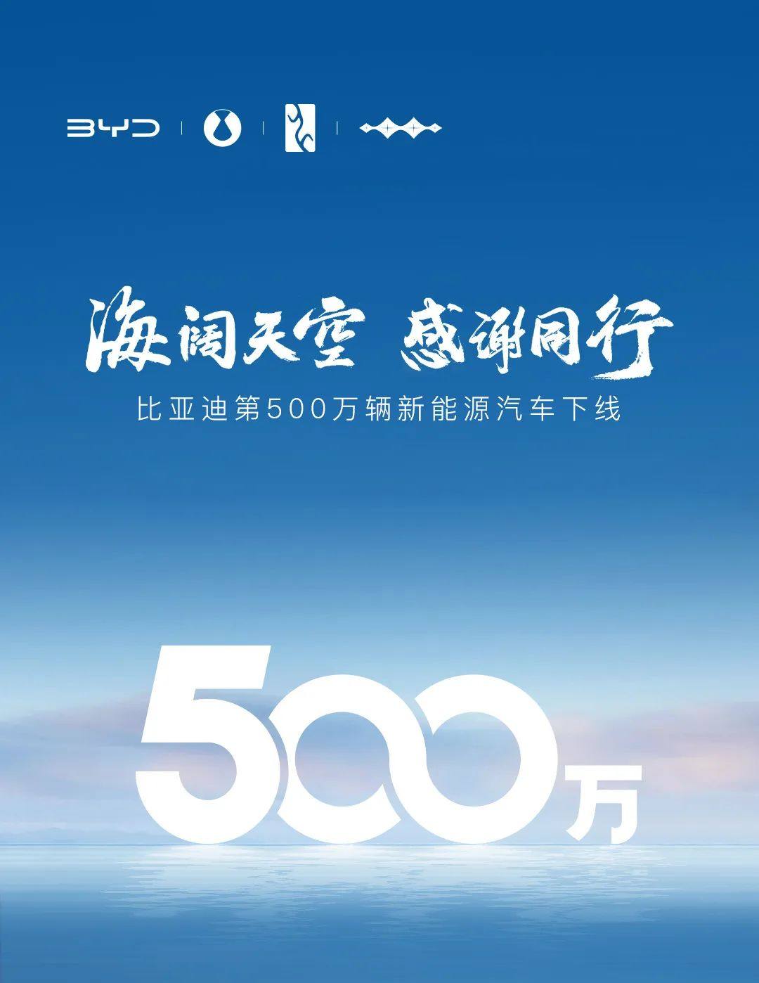 500万辆！见证比亚迪与中国汽车的高光时刻