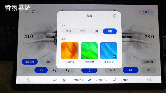 19家主机厂搭载汽车智能香氛概况