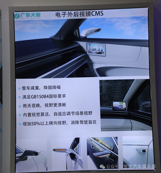 Looking at front-mounted hot products from the rear: Electronic rearview mirror CMS|HUD|Infrared night vision|Smart fragrance|Dimmable sunroof|Smart car key
