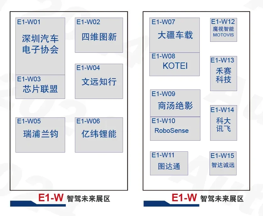 Big release: The booth distribution map of the 2024 Beijing International Auto Show is released. Welcome to join the on-site audience communication group