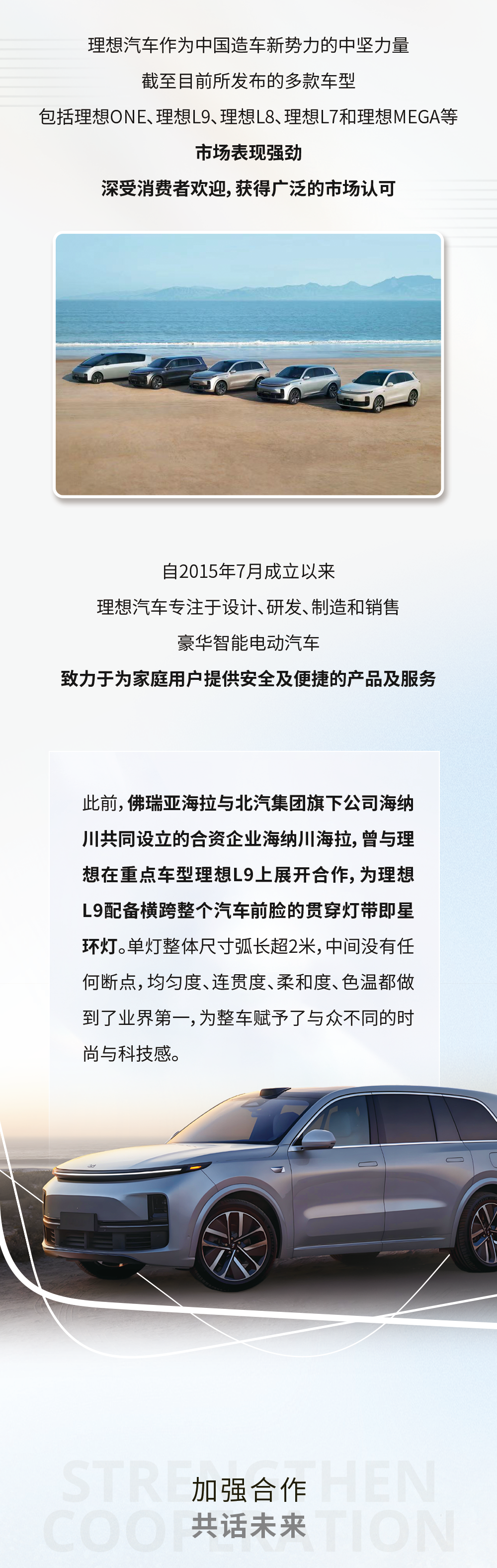 佛瑞亚海拉走进理想汽车，以科技引领智驾未来