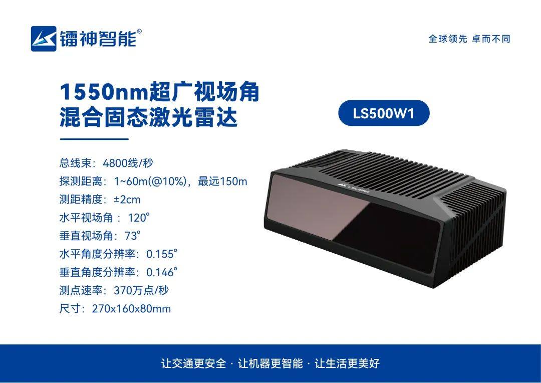 镭神智能新品发布：超广视场角1550nm混合固态激光雷达，守护工程机械设备作业安全