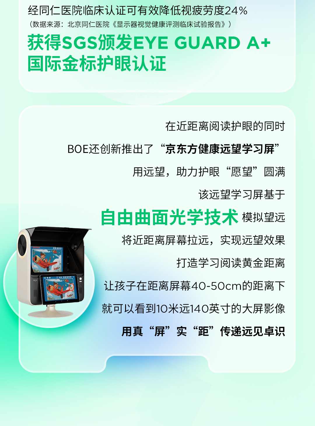 一图读懂 | BOE 护眼技术