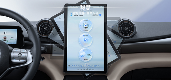 国内外13款热门车型配套电动旋转屏概况