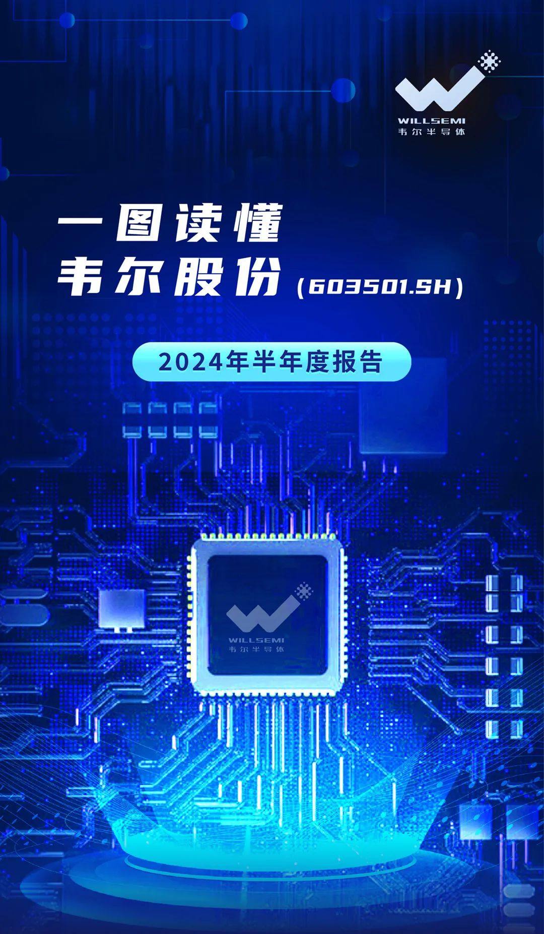 【一图速览】韦尔股份2024年半年度报告正式发布！