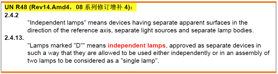 汽车灯光：理解UN R48中的几个概念，避免车灯设计不合规