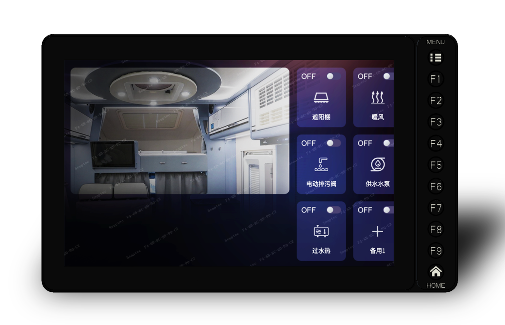 更智能，更安全丨森鹏中控屏与域控制器为房车旅行注入新动力