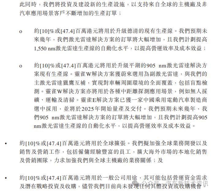 国内第三家激光雷达供应商图达通拟港交所上市